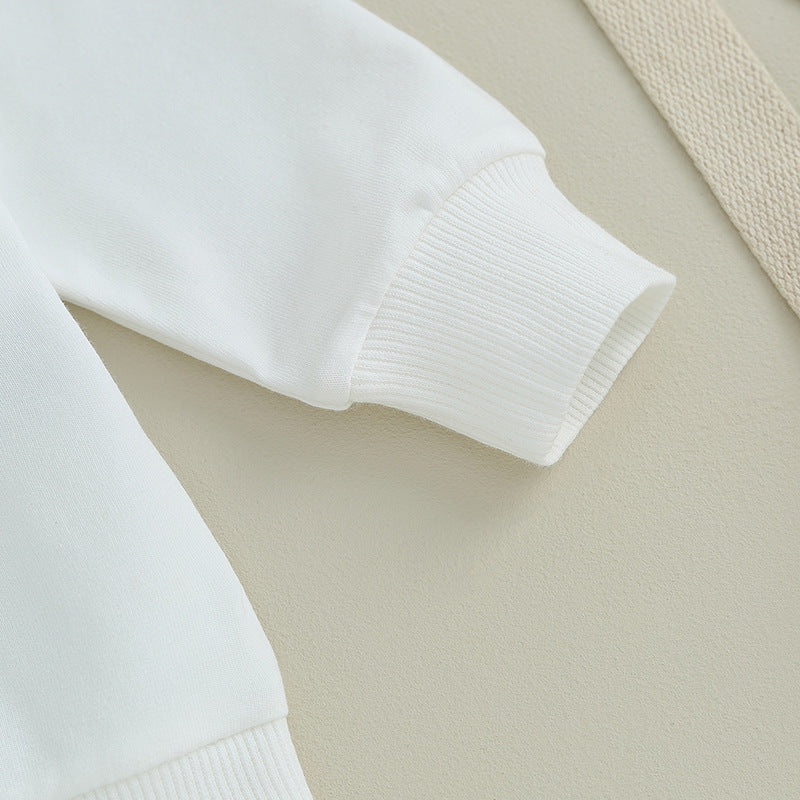 Wholesale Cotton Children's Suit Leopard Print Bell Bottoms Two Piece Set